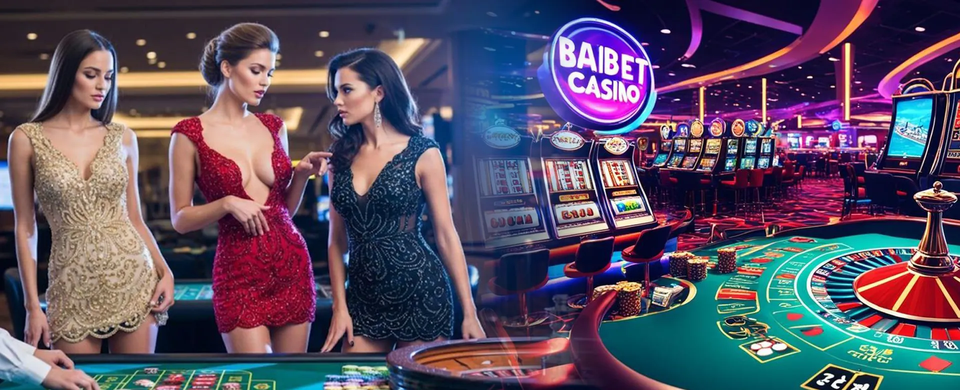 Luxurious super VIP Program welcome with golden elements and casino games